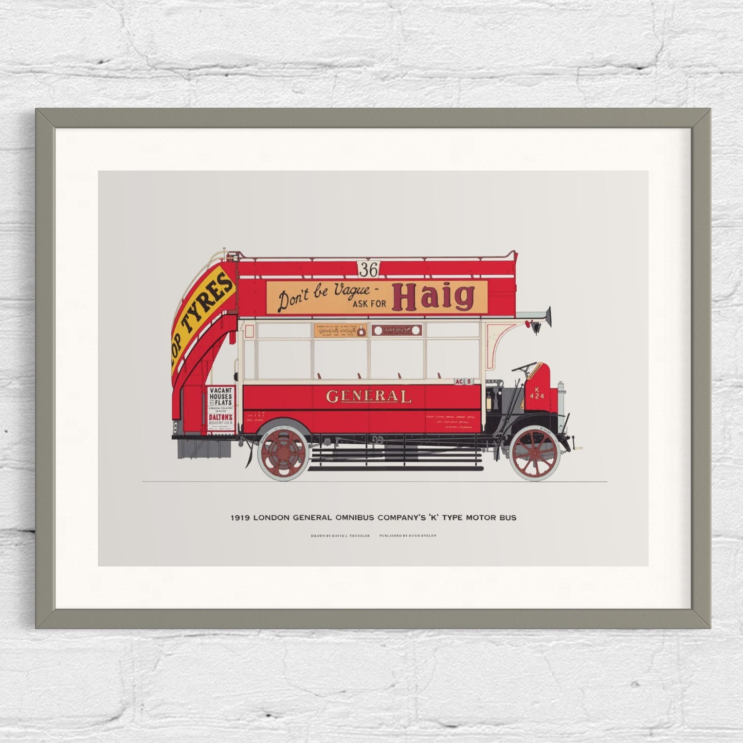 Vintage Classic Bus Prints