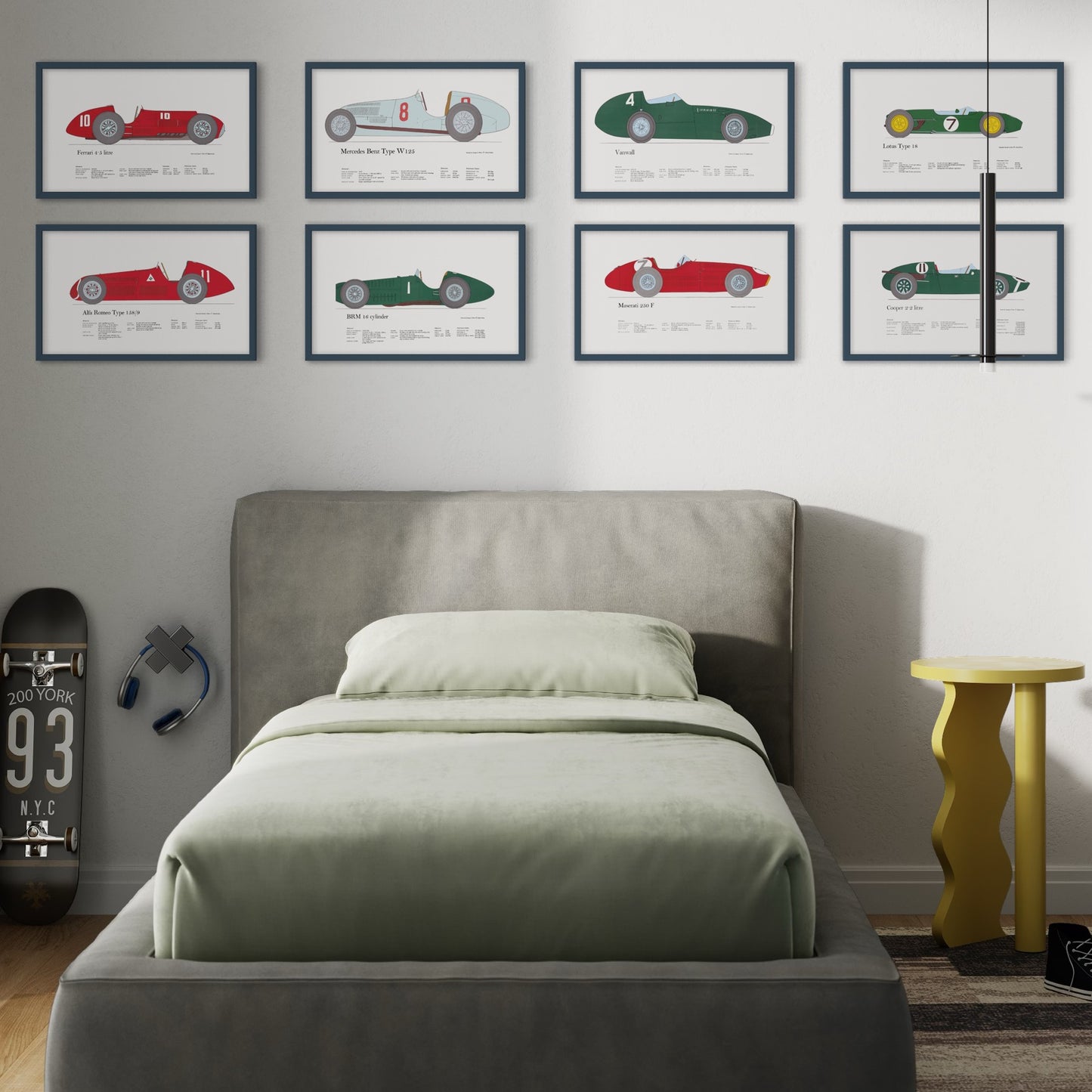 Vintage Race Car Prints