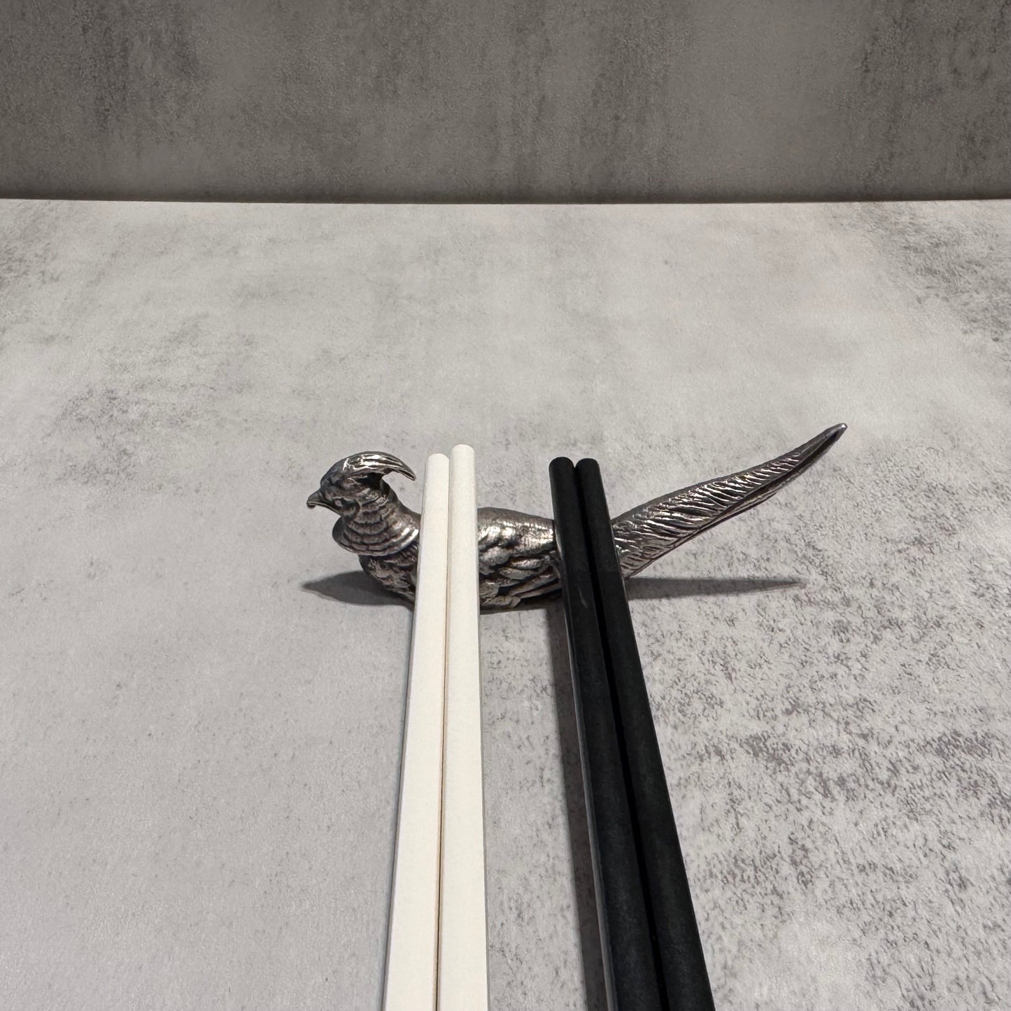 Vintage Knife Rests/Chopstick Holders | Pheasants | Set of Six