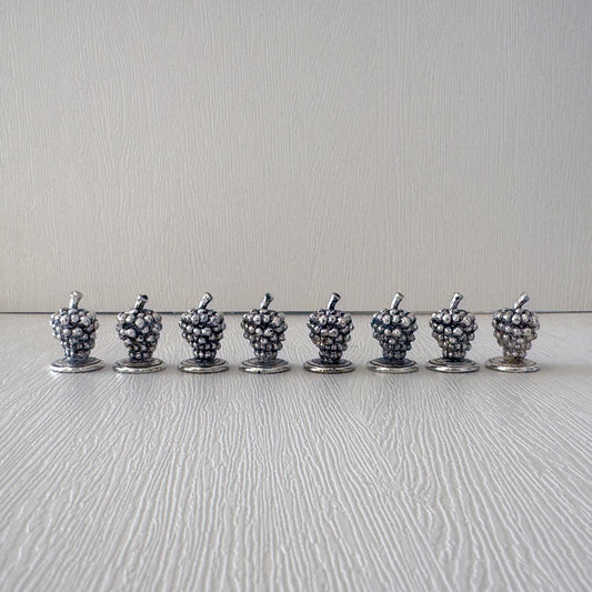 Vintage Place Card Holders | Grapes | Set of 8
