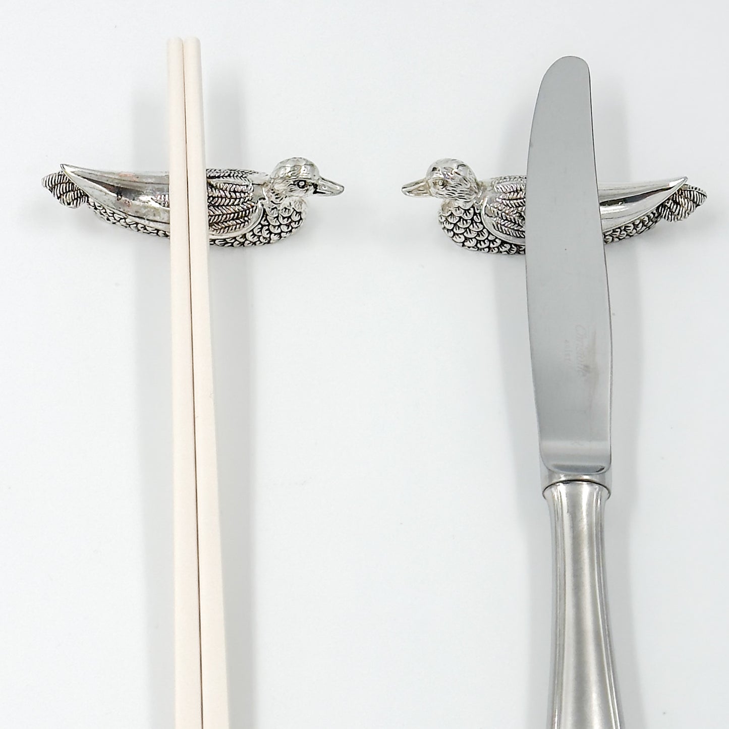 Vintage Chopstick Holders / Cutlery Rests | Ducks | Set of 6