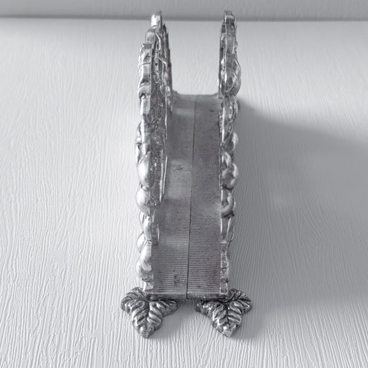 Vintage Napkin/Letter Holder | Vines and Grapes