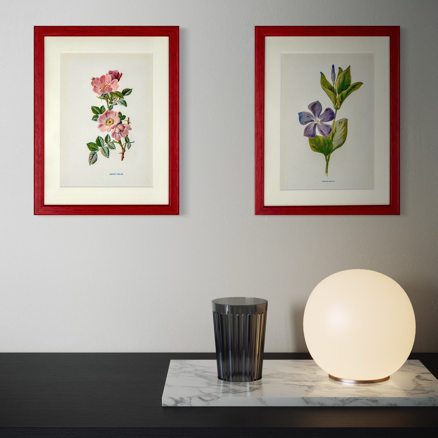 Original Antique Offset Lithograph from 1900s | Botanicals | Sold Individually