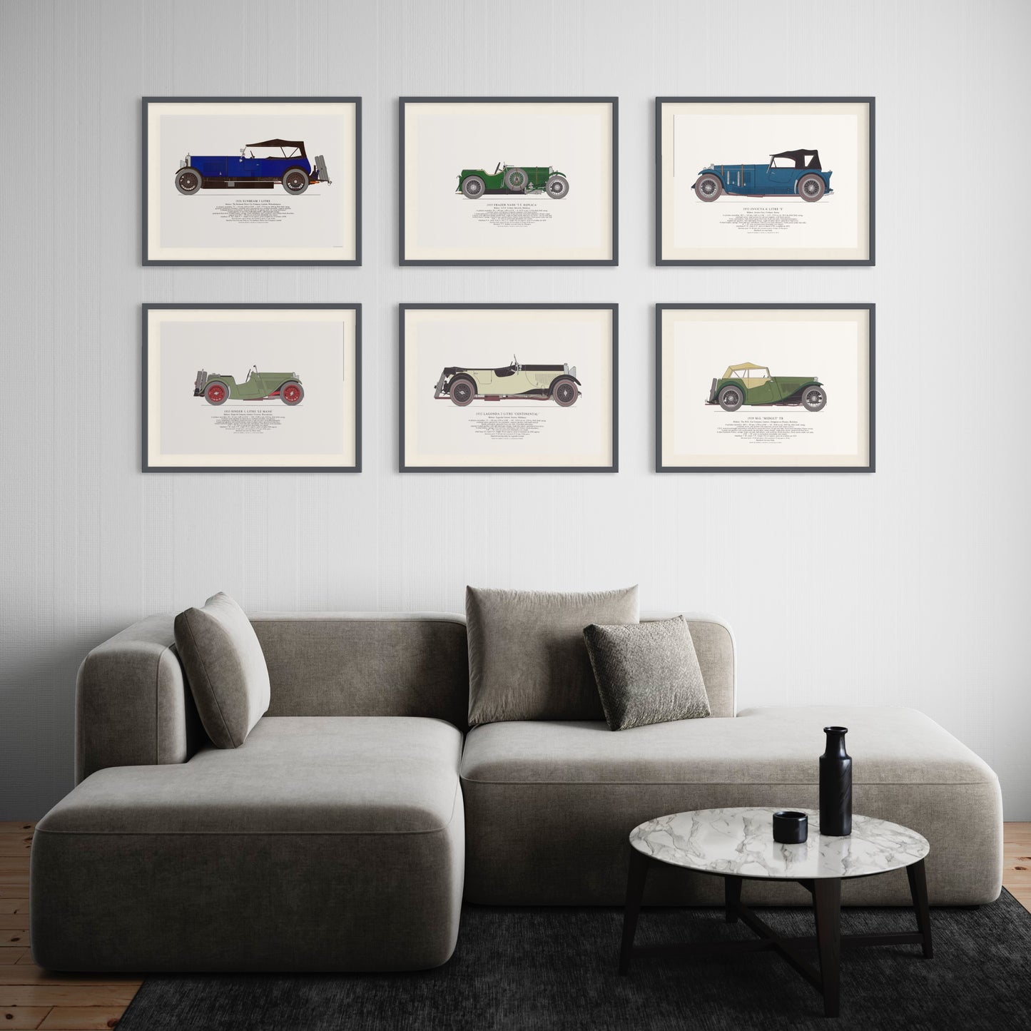 Vintage Classic Car Prints