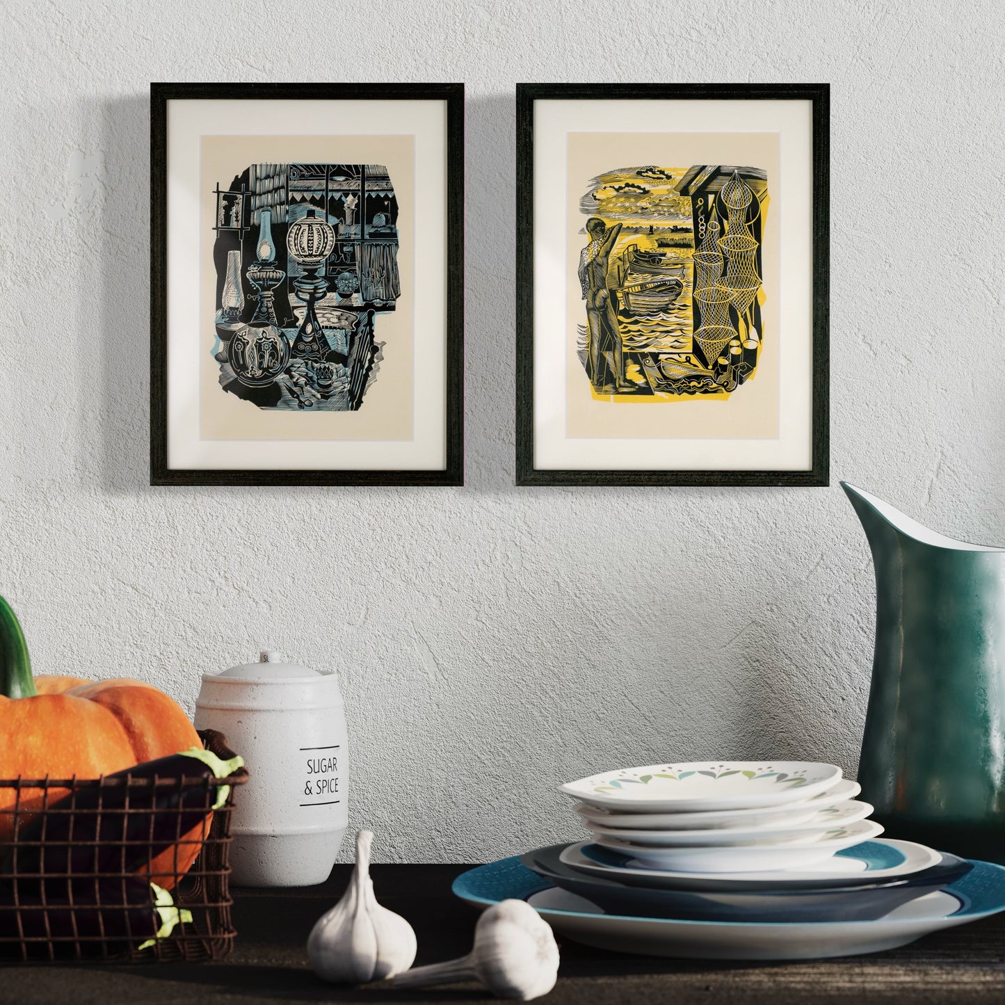1950s Original Wood Engraving | John O'Connor | Sold Individually