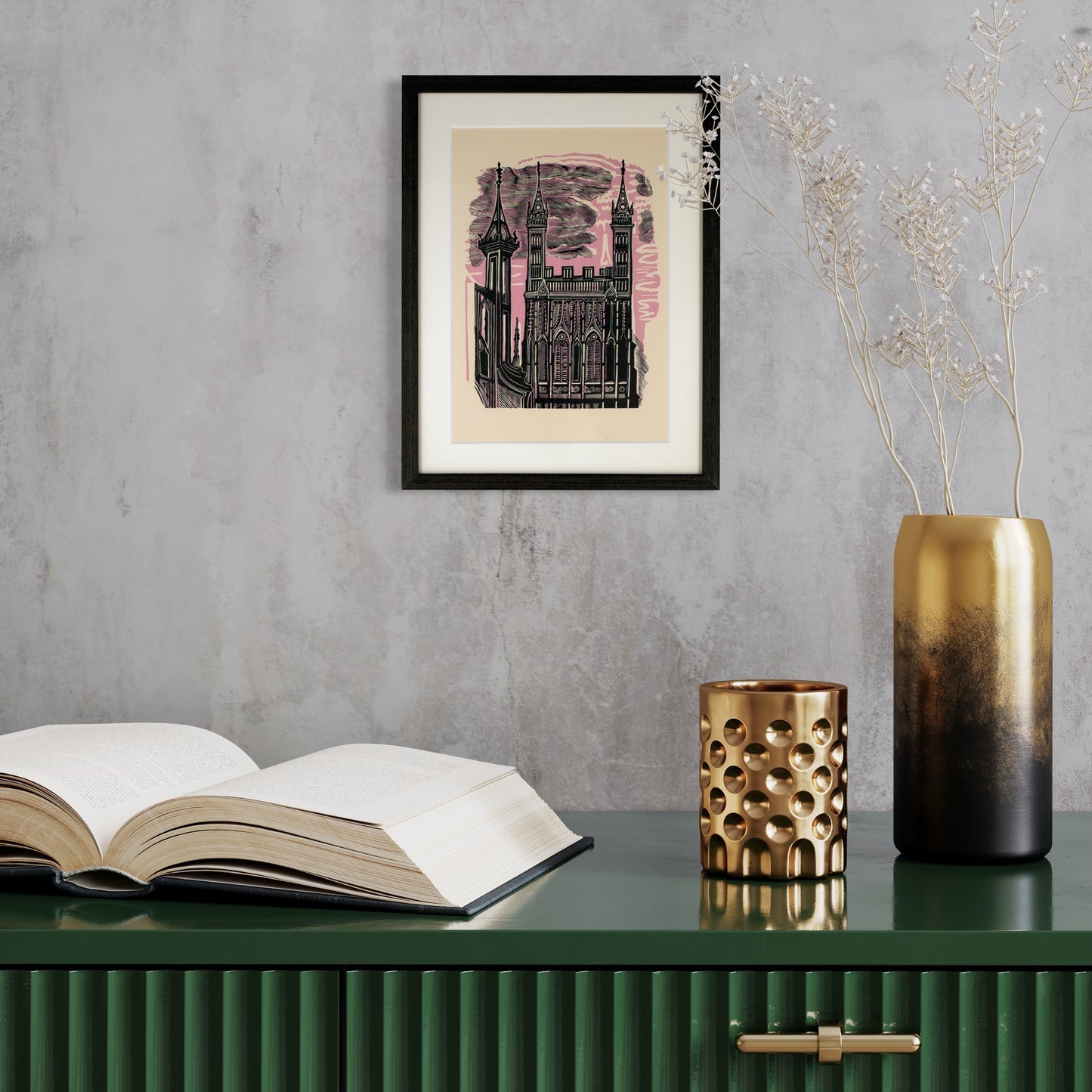 1950s Original Wood Engraving | John O'Connor | Sold Individually