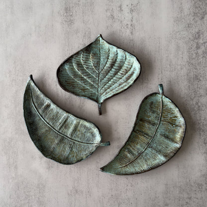 Vintage Change Trays | Leaves | Sold Individually