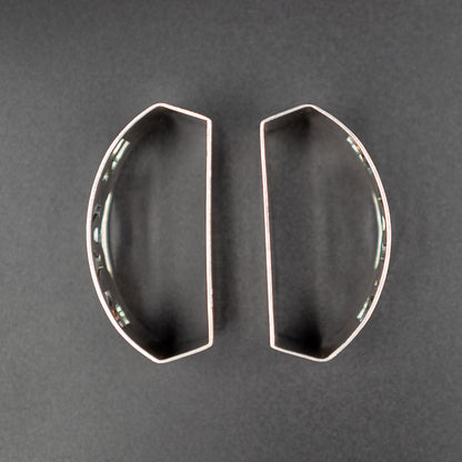 Vintage Mid-20th Century Art Deco Napkin Rings | "Toi" and "Moi" | Set of 2