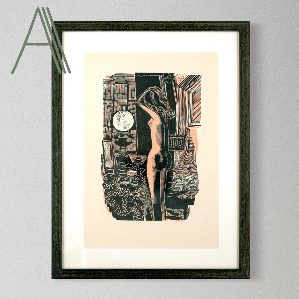 1950s Original Wood Engraving | John O'Connor | Sold Individually