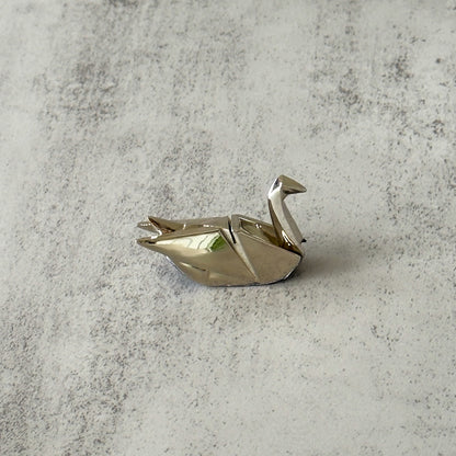 Vintage Place Card Holders | Origami Swans | Set of Six