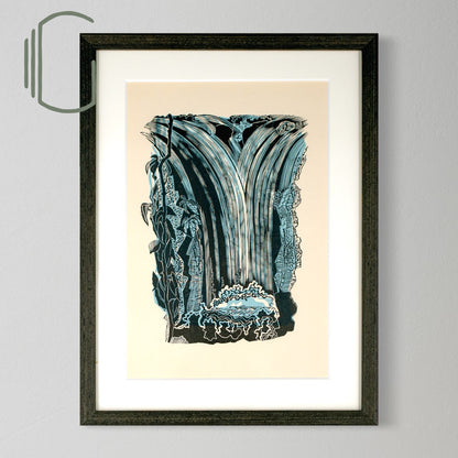 1950s Original Wood Engraving | John O'Connor | Sold Individually