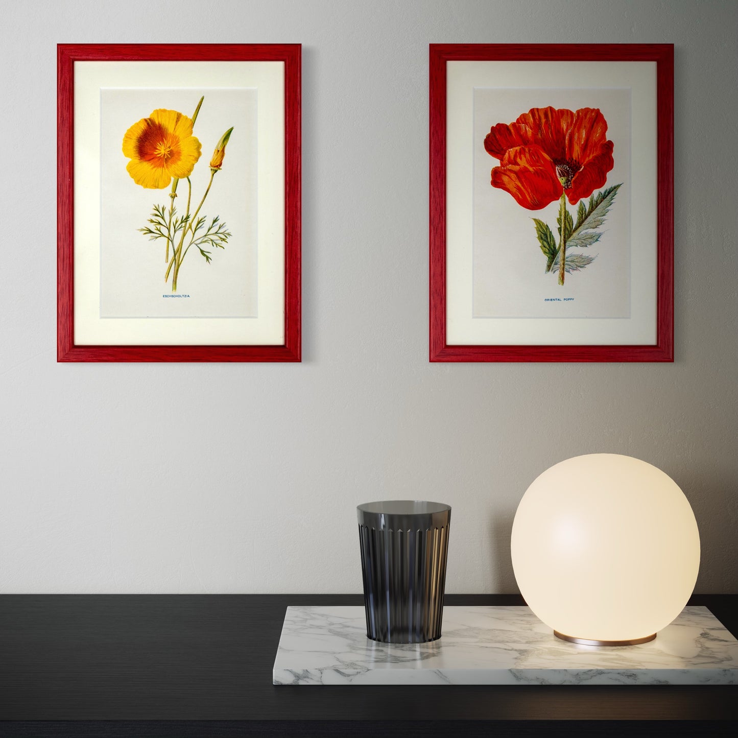 Original Antique Offset Lithograph from 1900s | Botanicals | Sold Individually