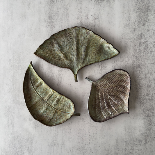 Vintage Change Trays | Leaves | Sold Individually