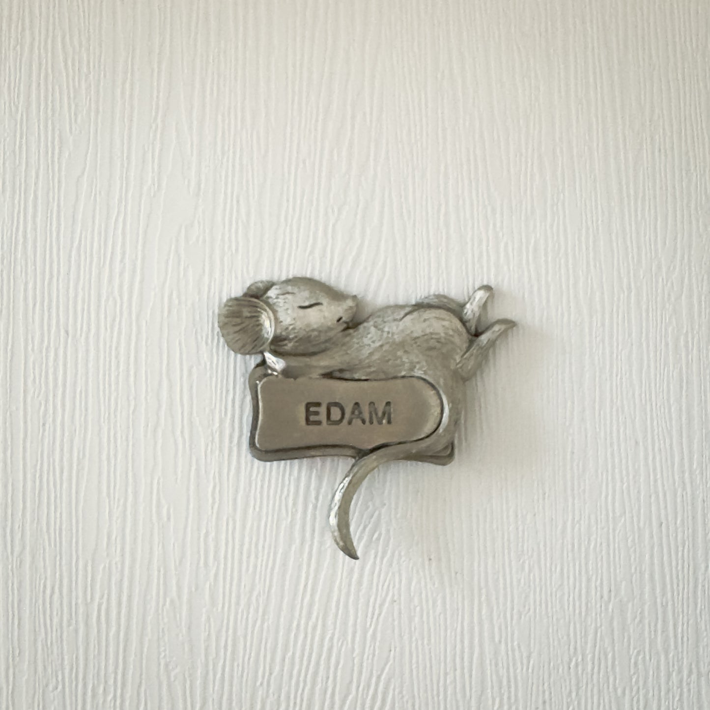 Vintage Pewter Cheese Markers | Set of 6