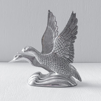 Vintage Napkin/Letter Holder | Swans