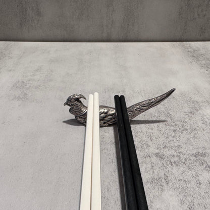 Vintage Knife Rests/Chopstick Holders | Pheasants | Set of Six