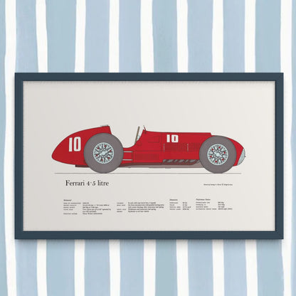 Vintage Race Car Prints
