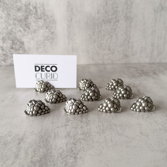 Vintage Place Card Holders | Grapes 2 | Set of 11