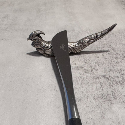 Vintage Knife Rests/Chopstick Holders | Pheasants | Set of Six