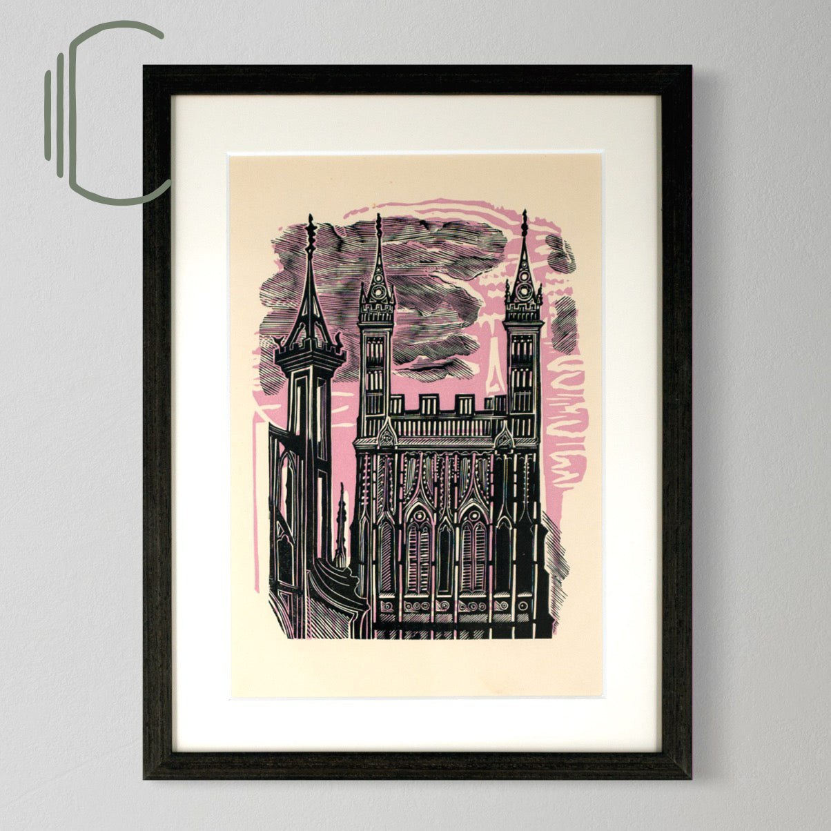 1950s Original Wood Engraving | John O'Connor | Sold Individually