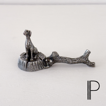 Whimsical Vintage Dog-Themed Cutlery Rests / Chopstick Holders | Sold Individually