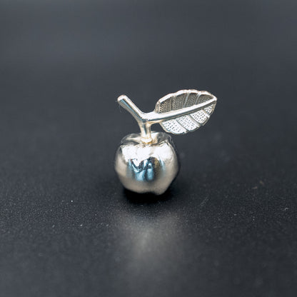 Stylish Vintage Metal Place Card Holders | Apples | Set of 6