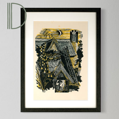 1950s Original Wood Engraving | John O'Connor | Sold Individually