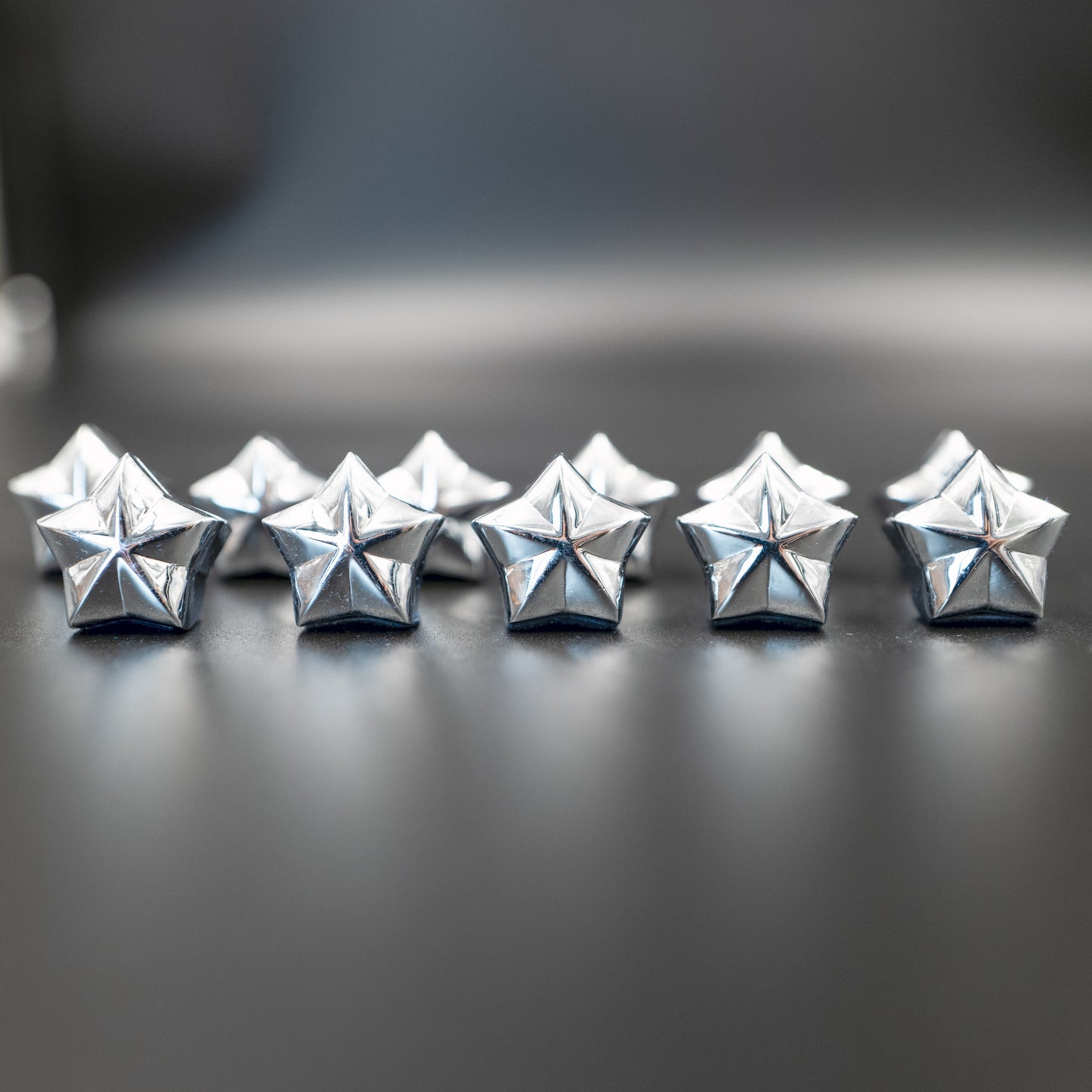 Vintage Set of 11 Place Card Holders - Stars