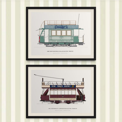 Vintage Classic Tram Prints